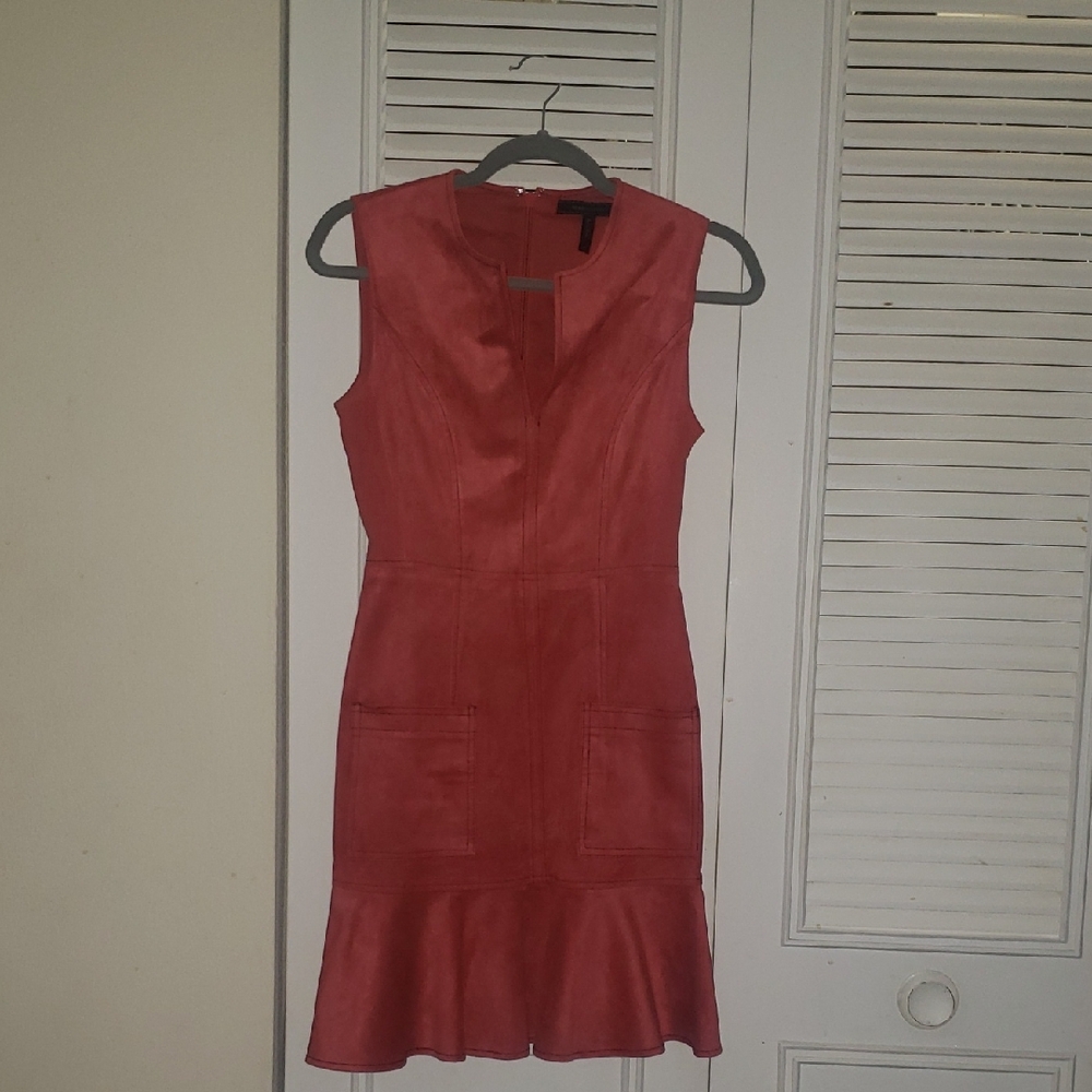 BCBG Pomegranat Sleeveless Dress